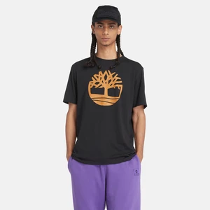 KENNEBEC RIVER Tree Logo Siyah Erkek Kısa Kol T-Shirt