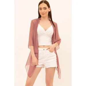 Pudra Şifon Kimono&hırka