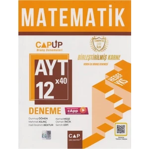 Çap Yayınları AYT Matematik 12 x 40 Up Deneme