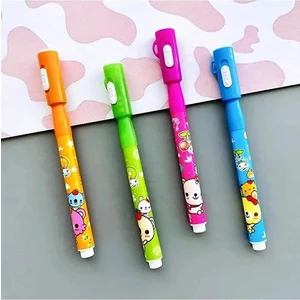 4 Adet Işıklı Görünmez Kalem