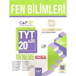Çap Yayınları TYT Fen Bilimleri 20 x 20 Up Deneme