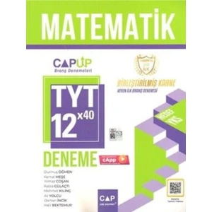 Çap Yayınları Up TYT Matematik 12X40 Branş Denemeleri 2024