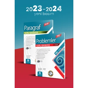 Bilgi Sarmal Yayınları 2024 Paragraf - Problemler Soru Bankası Seti