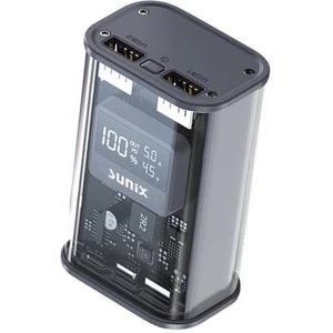 12000 Mah 22.5W Dual USB LED Göstergeli Powerbank Gri Pb-44