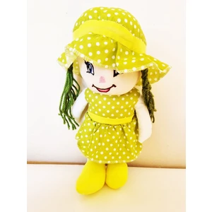 Şapkalı Şakire Bez Bebek 40CM