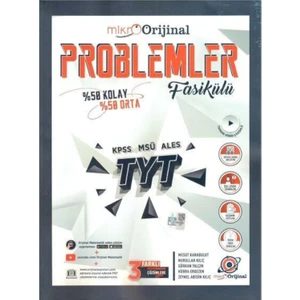 Orjinal Yayınları Mikro Tyt Problemler Fasikülü Soru Bankası