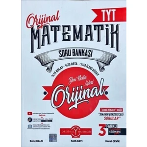 Orijinal Tyt Matematik Soru Bankası