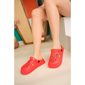 EDS Shoes Unisex Uğur Böcek Sabo Kaymaz Taban Deniz Plaj Aşçı Doktor Hemşire Hastane Comfort Rahat Sandalet Terlik