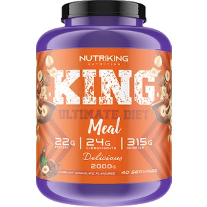 Ultimate Diet Meal Proteinli Öğün Tozu 2000 gr Fındıklı Çikolata Aromalı