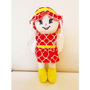 Şapkalı Şakire Bez Bebek 40CM