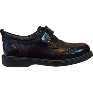 Agent's Anatomic Shoes Çocuk Siyah Hakiki Deri Klasik Ayakkabı