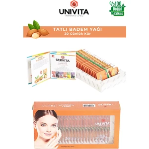 %100 Doğal Katkısız Tatlı Badem Yağı -  20 Günlük Bakım Kürü