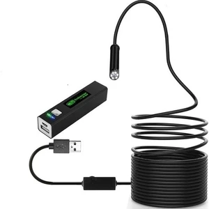 Bayındır Elektronik Wi-Fi ile Çalışan 8 Ledli Endoskop Yılan Kamera 10 Metre Sert Kablo- Anlık Izleme