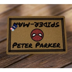 Disney  Spiderman Dikdörtgen  Kapı Önü Kaymaz Taban  Paspas 40X60 cm