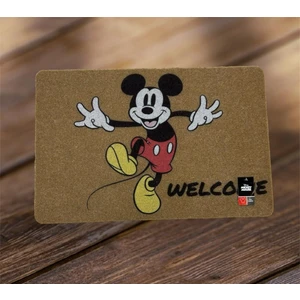 Disney Mıckey Mouse  Dikdörtgen  Kapı Önü Kaymaz Taban  Paspas 40X60 cm