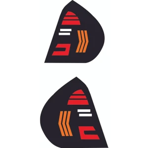 Renault Clio 2 Sedab Stop Farı LED Görünümlü Folyo Kaplama - Stop Kaplama -Model 1