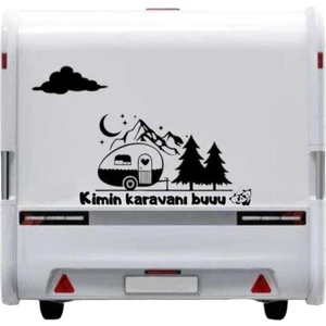 Eyba Sticker Kimin Karavanı Buuu :) Karavan Kamp Sticker
