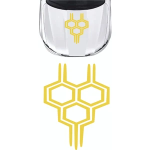 Eyba Sticker 40X80CM  Yeni Model Bal Peteği Sticker - Kaput Sticker - Oto Sticker