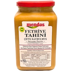 Çifte Kavrulmuş, Taze Fethiye Tahini (Yerli Susam) 950 gr Cam Kavanoz