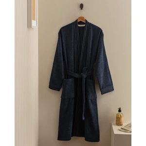 Madame Coco Maynor Kimono Unisex Bornoz - Lacivert