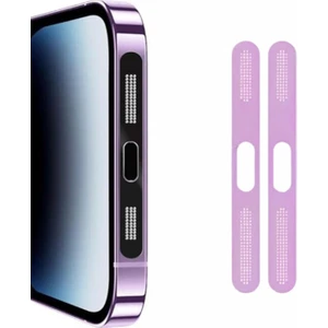 iPhone 15 Pro Için Anti-Dust Toz ve Kir Önleyici Sticker 2 Adet Set