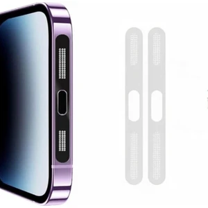 iPhone 15 Plus Için Anti-Dust Toz ve Kir Önleyici Sticker 2 Adet Set