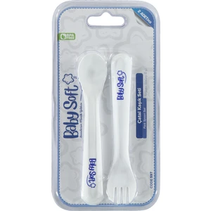 Çatal Kaşık Seti Beyaz