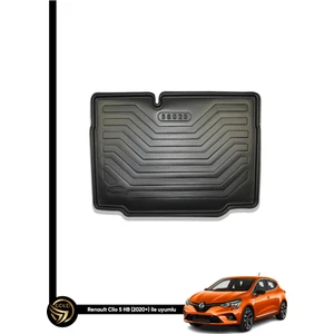 Renault Clio 5 2020 ve Sonrası Cloud Yumuşak 3D Uyumlu Bagaj Havuzu