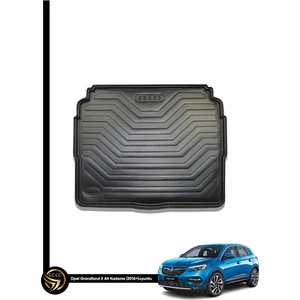 Opel Grandland x 2016 ve Sonrası Alt Kademe Rubber Yumuşak 3D Bagaj Havuzu