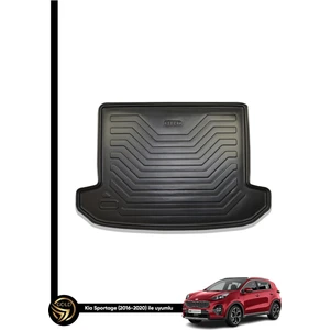 Black Gold Kia Sportage 2016-2020 Space Kauçuk 3D Birebir Uyumlu Bagaj Havuzu