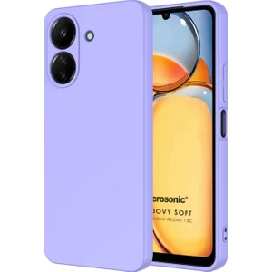 Xiaomi Redmi 13C Kılıf Groovy Soft Lila