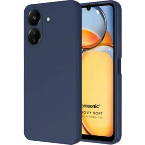 Xiaomi Redmi 13C Kılıf Groovy Soft Lacivert