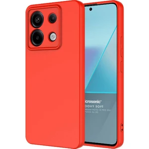 Xiaomi Redmi Note 13 Pro 5g Kılıf Groovy Soft Kırmızı