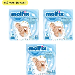 Bebek Bakım Örtüsü 10 Adet x 3 Paket