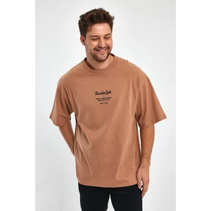 Alexander Gardi Baskılı Oversize T-Shirt (UNX0072)