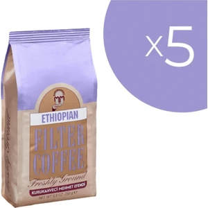 Kurukahveci Mehmet Efendi 250 gr Ethiopia Filtre Kahve 5'li