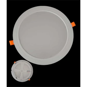 24W Sıva Altı Panel LED Beyaz (18W Uyumlu) Iç Çap 20CM Dış Çap 23CM Soğutuculu 1920 Lümen