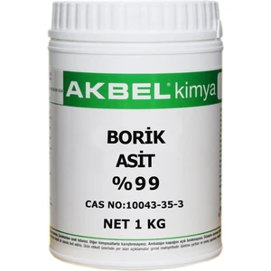 Akbel Borik Asit 1 kg