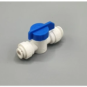 Spring Water Kelebek Vana 1/4 (6 mm ) Giriş Çıkışlı Ara Vana