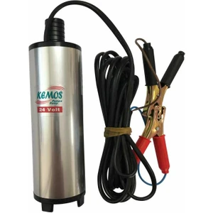 Çoruh 12 Volt Alüminyum Dalgıç Tipi Sıvı ve Mazot Aktarma Pompası(Düz Filtre)