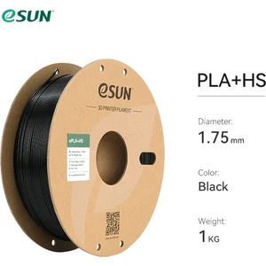 Esun Hyper Pla+ Filament Siyah 1.75MM 1kg