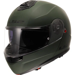 Ls2 Strobe 2 Mat Yeşil Çene Açılır Kask