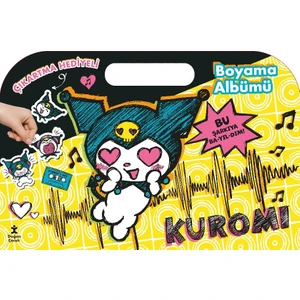 Kuromi  Çıkartma Hediyeli Boyama Albümü