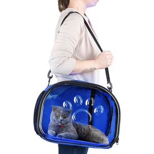 Elips Kedi Taşıma Çantası Mavi
