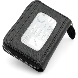 Ht-79 Suni Deri 14 Adet Kartlık ve Kağıt Para Bölmeli Cüzdan