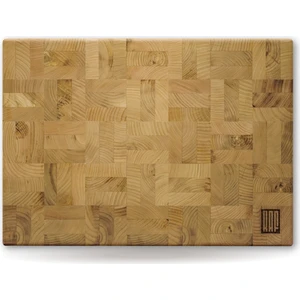 KAF Ahşap Kestane End Grain Kesme Tahtası Large