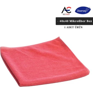 Solare Microjet Mikrofiber Temizlik Bezi Kırmızı 40CMX40CM 1 Adet