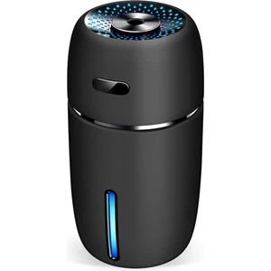 Nemlendirici USB Araç Nemlendirici 200 ml Mini Taşınabilir Nemlendirici 7 Renk LED Gece Lambası Seyahat Için Sessiz Ayarlanabilir Sis Modları B (Yurt Dışından)
