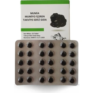 %100 Saf Mumiyo 30'lu Tablet