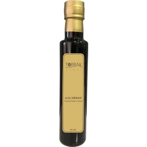 Toprak Doğal Alıç Sirkesi 250 ml – Alıç Sirkesi Doğal Fermantasyon – Doğal Sirke